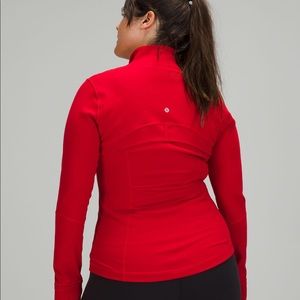 RED LULULEMON DEFINE JACKET
